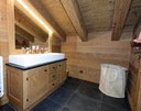Meuble salle de bain en bois vieilli